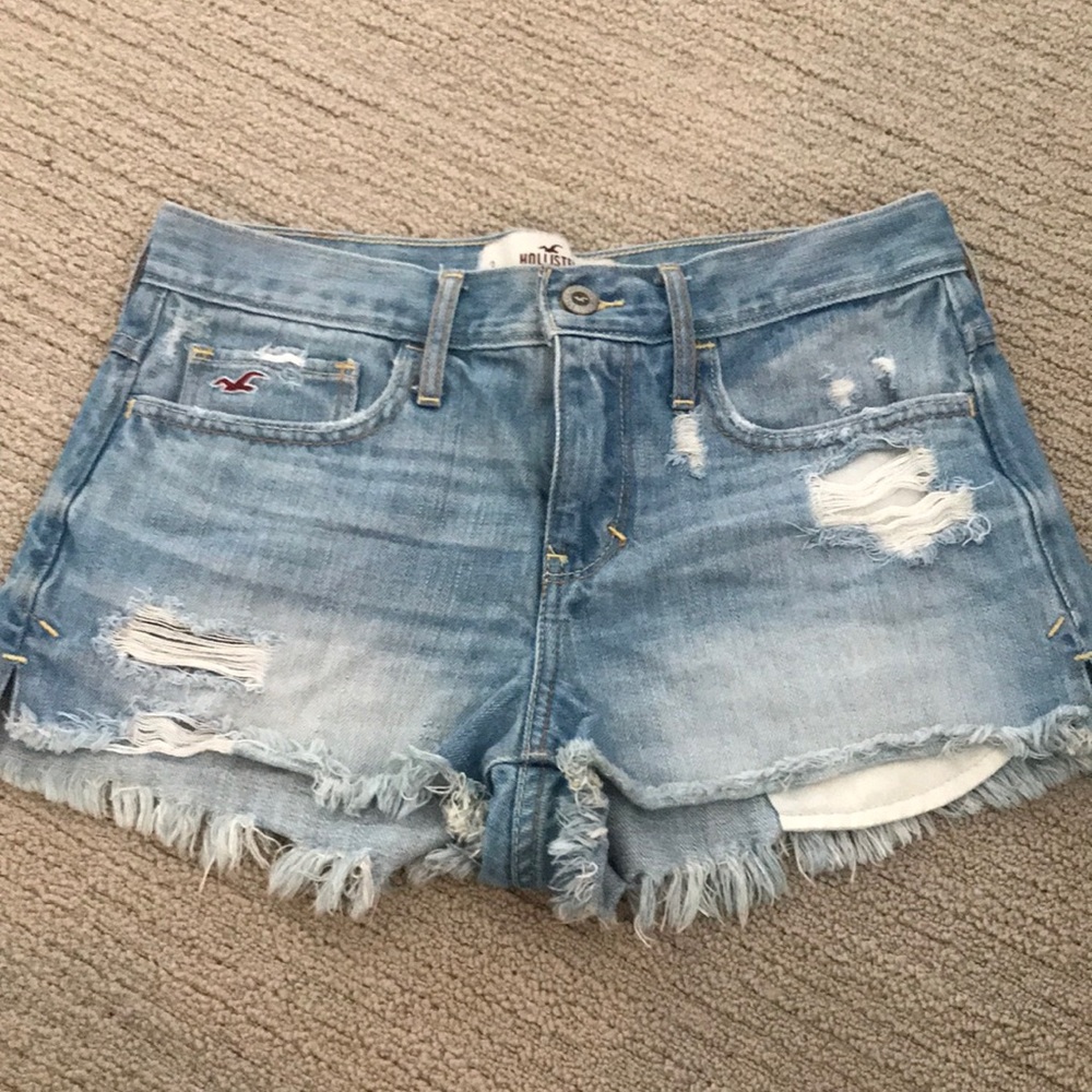 Frayed denim HCo shorts